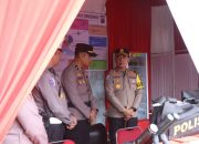 Pastikan Pengamanan Nataru, Kapolres Kuansing Tinjau Pos PAM Cerano