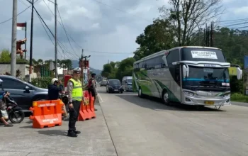 Jalur Nasional Garut Padat, Satlantas Terapkan Rekayasa Lalu Lintas