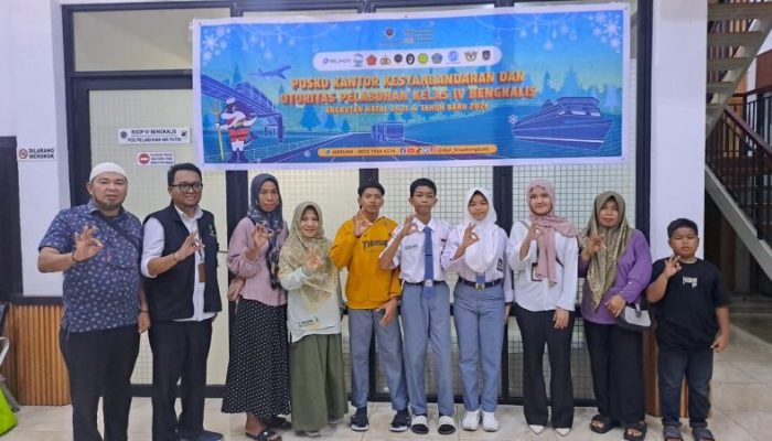 Dua Siswa Sekolah Rakyat Bengkalis Raih Juara di Pekanbaru, Disambut Pemkab di Pelabuhan Roro