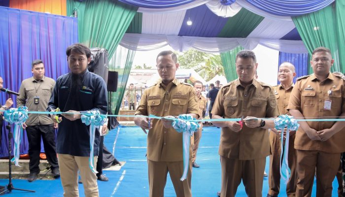 Gedung Serbaguna Tanjung Rhu Diresmikan, Warga Langsung Nikmati Pasar Murah
