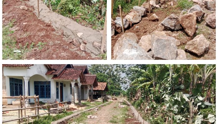 Pemerintah Desa Tanjung Rejo Bangun Talut Penahan Tanah (TPT) Sepanjang 1.008 Meter dari Anggaran Dana Desa 2025