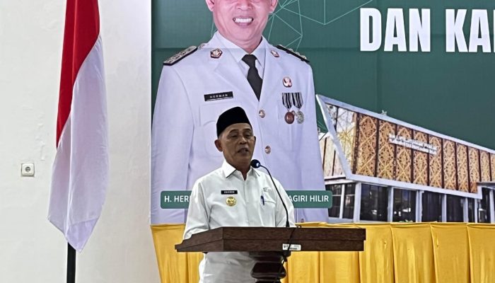 PAD Inhil Jadi Tulang Punggung Pembangunan, Bupati Herman Minta OPD Kerja Terukur