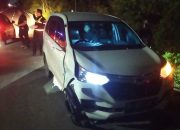 Motor dan Mobil Bertabrakan di Jalan Bima Pekanbaru, Satu Orang Luka