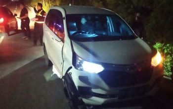 Motor dan Mobil Bertabrakan di Jalan Bima Pekanbaru, Satu Orang Luka