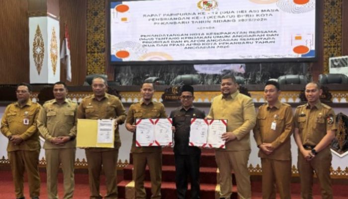 Dinamika Panjang Berakhir, Anggaran Pekanbaru 2026 Disepakati Rp3,049 Triliun