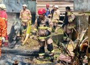 Rumah Warga dan Kios Papan Terbakar, Kerugian Material Tengah di Data