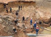 Kebakaran Diduga Dipicu Ledakan Pipa Gas, Polisi Amankan Barang Bukti