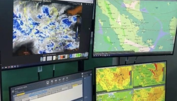 Cuaca Riau Jumat Didominasi Berawan, Hujan dan Angin Kencang Mengintai