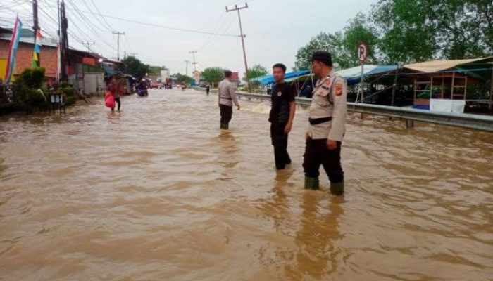 Pasang Laut Capai 4,3 Meter, Inhil Siaga Antisipasi Genangan Susulan