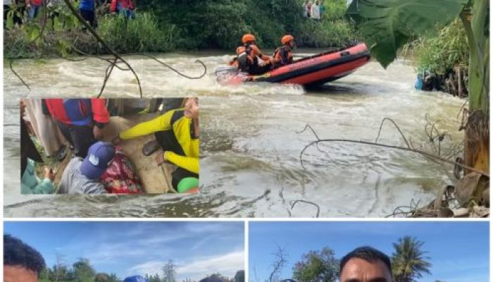 Satu Malaman Terseret Arus Dan Hilang Di Sungai Batang Kuis, Dua Remaja Putri Ditemukan Meninggal Dunia