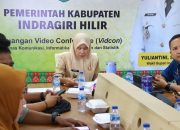 Inflasi Tembilahan 6,17 Persen, Wabup Inhil Ikuti Rakor Pengendalian Inflasi Nasional