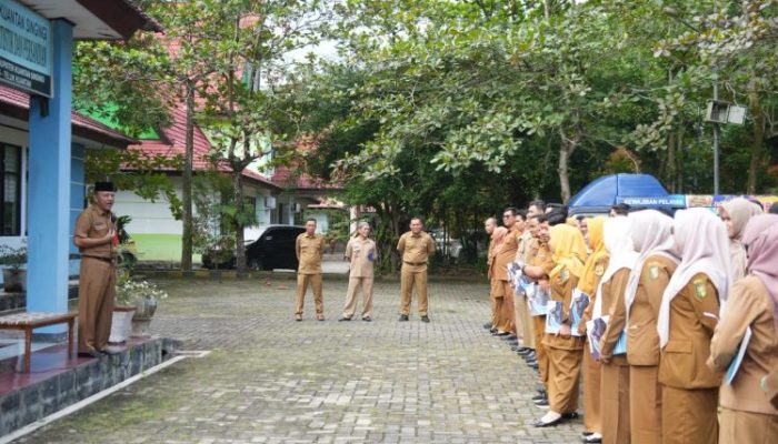 Disiplin Kunci Utama, Ini Pesan Bupati Saat 58 PPPK Kominfo Kuansing Mulai Bertugas