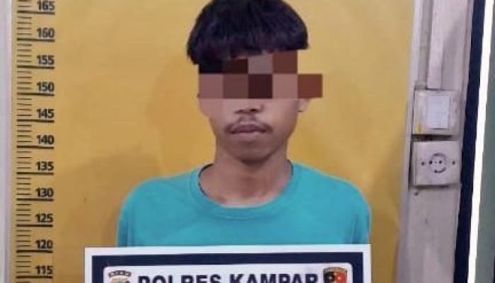 Remaja 16 Tahun di Kampar Ditangkap Dugaan Pencabulan Pacar 14 Tahun Sejak 2024