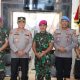 Perkokoh Sinergitas, Danyonif 7 Marinir Piabung Sambangi Mapolres Pesawaran