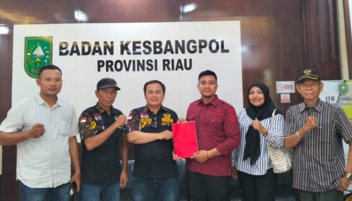Perkuat Legalitas, LSM PENJARA Indonesia Riau Laporkan Kepengurusan Baru ke Kesbangpol