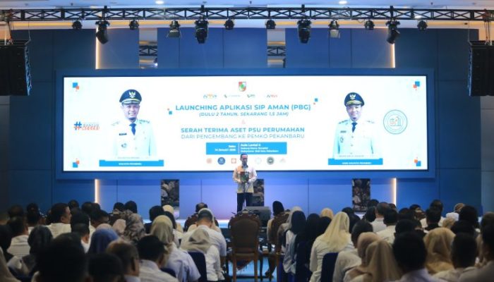 Pemko Pekanbaru Luncurkan Sip Aman, Urus Izin Bangunan Kini Hitungan Jam