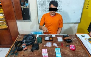 Polisi Bongkar Peredaran Sabu di Desa Setiang, Seorang Pria Ditangkap