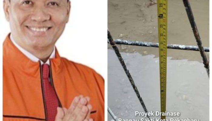 Wakil Wali Kota Pekanbaru Perintahkan PUPR Cek Dugaan Penyimpangan Proyek Drainase Bangau Sakti