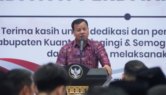 AKBP Ricky Pindah Tugas ke Polda Riau, Bupati Kuansing Sampaikan Penghargaan