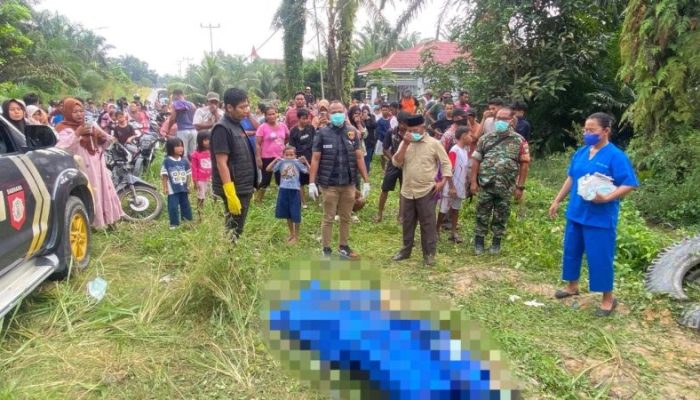Mayat Pria Ditemukan di Parit Kampung Belutu, Polisi Pastikan Bukan Tindak Pidana