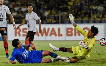 Persekat Gagal Penalti, PSPS Amankan Kemenangan di Stadion Rumbai
