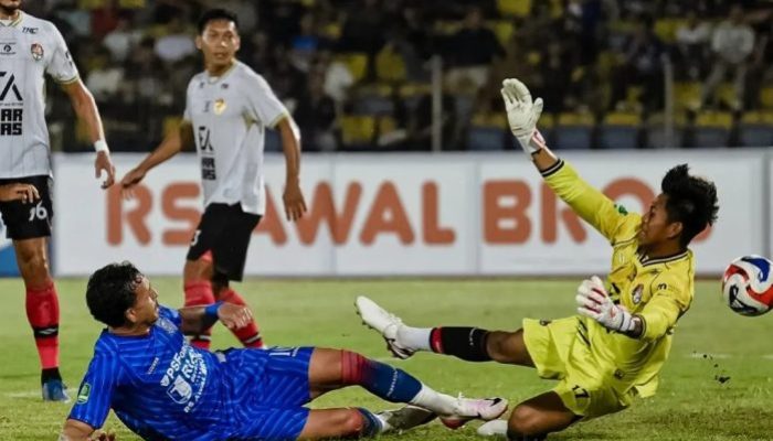 Persekat Gagal Penalti, PSPS Amankan Kemenangan di Stadion Rumbai