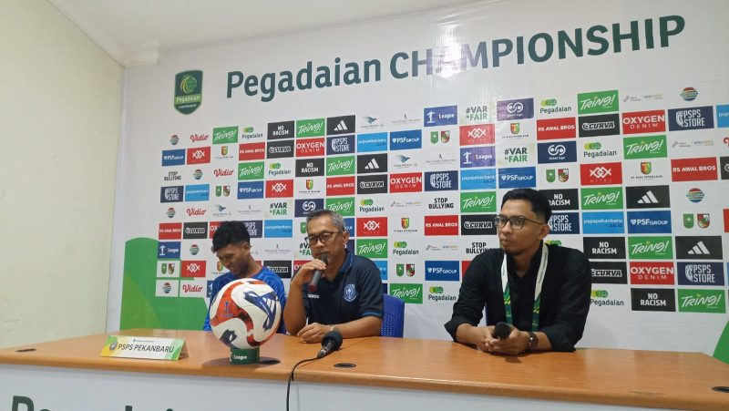 PSPS Pekanbaru Petik Tiga Poin, Pelatih Soroti Disiplin Tim