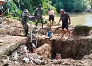 Kolaborasi Warga Bangun Jembatan Garuda Demi Peningkatan Ekonomi Desa