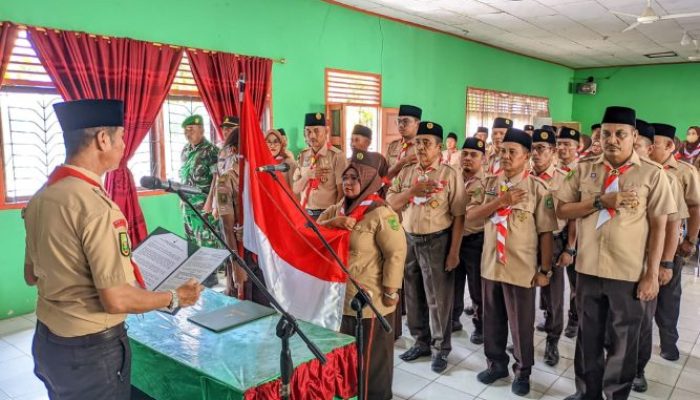 Pengurus Baru Dilantik, Pramuka Merbau Tegaskan Arah Pembinaan dan Transformasi Digital