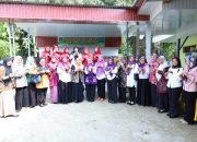 Posyandu Melur Desa Sipaku Area Terima Kunjungan Studi Tiru Persit Chandra Kirana