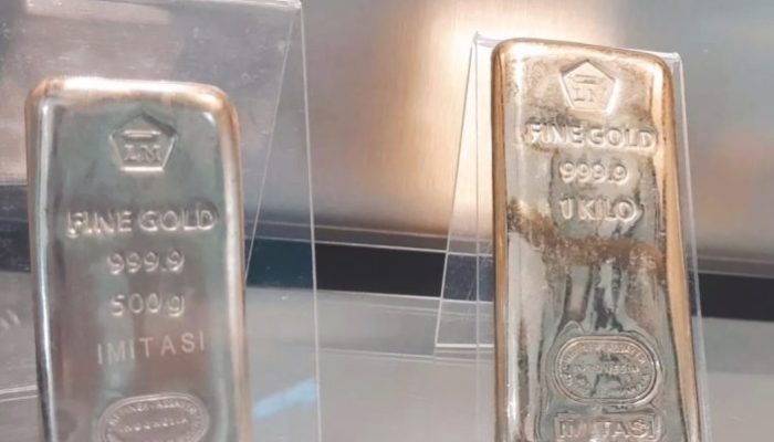 Emas Antam Kembali Menggila, Rekor Baru Rp2,88 Juta per Gram