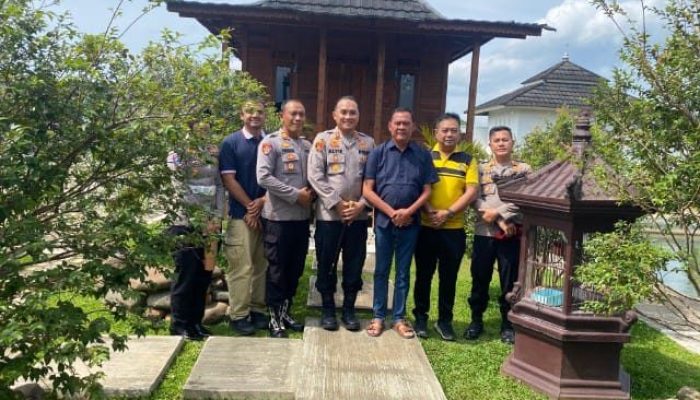 Silaturahmi Kapolres dan Ketua PAN Pesawaran Perkuat Sinergi Jaga Kamtibmas