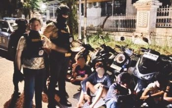 Tim Raga Polresta Pekanbaru Sapu Titik Rawan, 28 Motor Knalpot Brong Diamankan