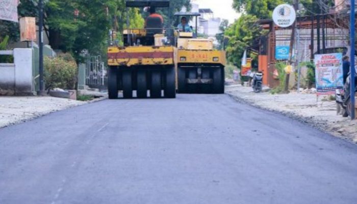Pemko Pekanbaru Targetkan Perbaikan 17 Ruas Jalan Rusak di Awal 2026