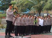 Pimpin Apel Pagi di Polres Pesawaran, Kapolda Lampung Tegaskan Arahan Kapolri: Polri Tetap di Bawah Presiden