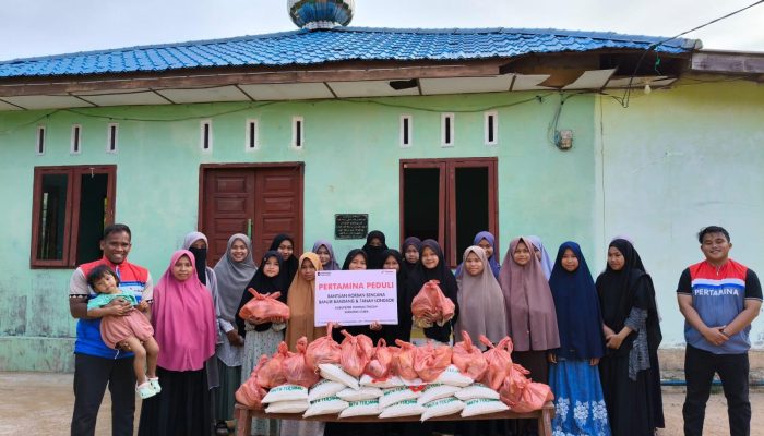 Bencana Melanda sumatera, PT.KPI RU II Sungai Pakning Hadir beri Bantuan di Kabupaten Tapteng – Sumut