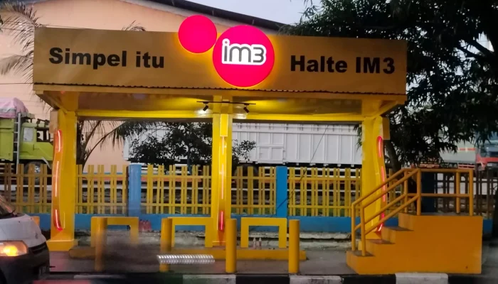 Halte TMP Depan Bulog Tampil Estetik, Pemko Gandeng Perusahaan Swasta